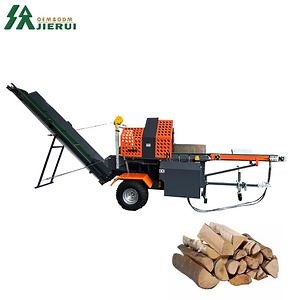 [Hot Item] 20t Portable Firewood Processor Wood Cutting Processor Hydraulic Firewood Splitter