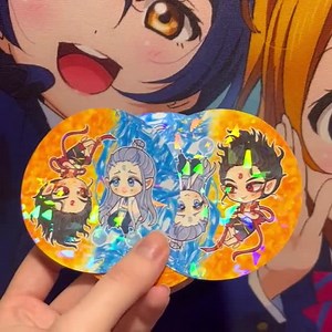 Nezha and Ao Bing Sticker - Etsy