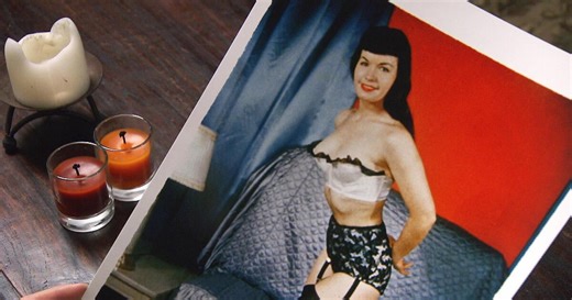 Bettie Page And The Forbidden Pinup