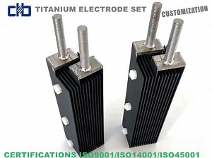 [Hot Item] Titanium Anode Assembly Ruthenium Iridium Coating Custom Titanium Electrode