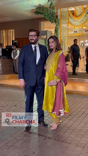 The Gorgeous Sonali Bendre along with her Husband attended Madhu mantena & Ira Trivedi’s Wedding Reception💗✨ Follow @thefilmycharcha for Bollywood and entertainment updates 💫 #bollywood #sonalibendre #celebrity | The Filmy Charcha