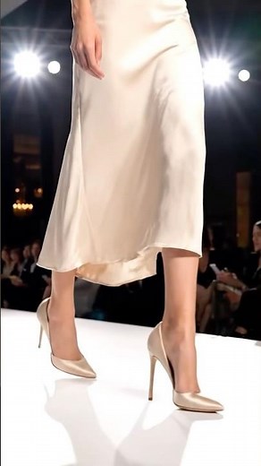 High Heels Runway Catwalk 👠 Model Walk Style