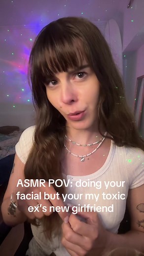 ASMR POV: Your Facial with Your Toxic Ex's New Girlfriend