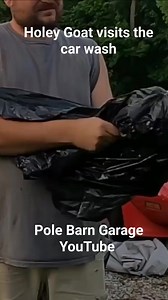 52K views · 1.1K reactions | Wash your car and take a shower in the Holey Goat! YouTube.com/polebarngarage #GTO #pontiac #ratr # #musclecar #revival | Pole Barn Garage | Facebook