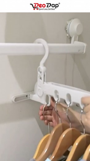 2.5K views · 17 reactions | ✅FOLDABLE CLOTH HANGER 5 HOLES (SKU -...