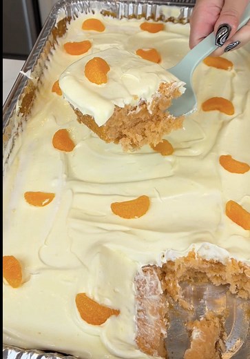 Fanta Pillsbury: Easy 2-Ingredient Orange Creamsicle Cake