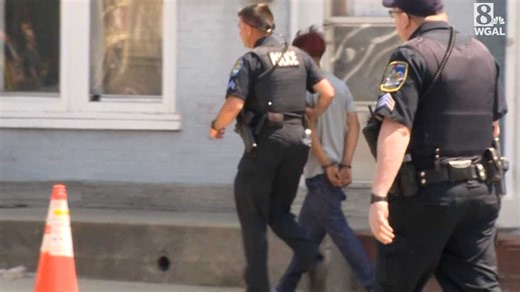 Video shows Lebanon police arresting person of interest in shooting that left 3 dead