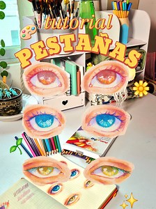 Cómo dibujar pestañas fáciles: tutorial paso a paso