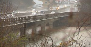 Heavy rains cause river and street flooding in mountains and foothills