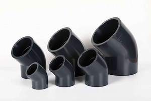 [Hot Item] PVC Pipe Fittings-Pn16dwv Fittings ASTM Water Supply Pipe Fittings Elbow 45 Degree Elbow Plastic Dwv Pipe Fittings