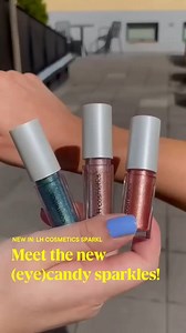Eyecandy deluxe 🍬✨ Bliv den mest glitrende på dansegulvet og prøv LH Cosmetics nye Sparkl flydende øjenskygger! Og et lille sparkle hack: de kan også bruges på læberne og som highlighter 🫦 | Lyko