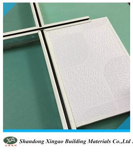 [Hot Item] Pop Design Gypsum Cornice Moulding/  PVC Laminated Gypsum Ceiling Tiles