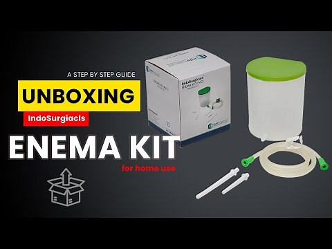 IndoSurgicals Enema kit for home use - Enema Kit Unboxing