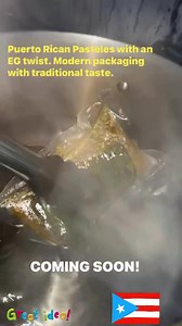 YO! WATCH THIS…… Back on my menu 😳 Puerto Rican 🇵🇷 🫔 5.5oz Pork Pasteles $4.50 each Sold frozen only My unique packaging NO more messy paper wrapping NO more water leaking into pastels NO more wasting time unwrapping Just boil 40min then cut end & slide on to your plate EASY & DELICIOUS! UNTIL SUPPLY LAST! Available only at my restaurant | Empanada Guy