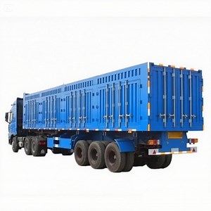 [Hot Item] Open Side Dump Trailer Designed for Heavy Mining Tasks