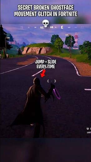 Ghostface Broken Movement Glitch in Fortnite Season 4 🤯 #fortnite #fortniteclips