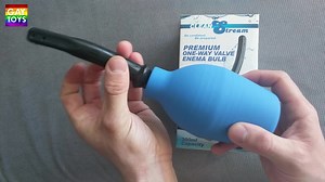 Gay Bum Cleansing Using Anal Valve