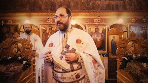 11K views · 330 reactions | Parintele Constantin Necula: Cu fiecare pas pe care-L face Domnul spre Ierusalim, știe că face un pas către moarte...dar chipul Său, nu se întunecă, pentru că știe că pentru asta a venit, să moară moartea noastră... | Libraria Ortodoxia | Facebook