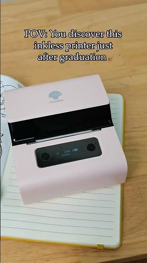 Discover the Pocket-Sized Portable Printer for Instant Printing#phomemo #labelmaker #studywithme