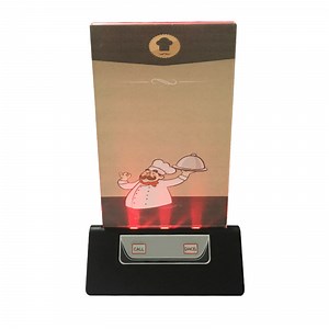 [Hot Item] Waiter Call System Button with Menu Holder and Power Bank