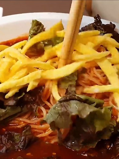 49K views · 1.2K reactions | Spicy Noodles  ASMR KOREAN FOOD #mizzang #mukbang #asmr #asmrsounds #mizzangmukbang | Qei Coreia Mukbang | Facebook