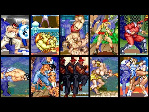 Super Street Fighter II Turbo - All Super Combos