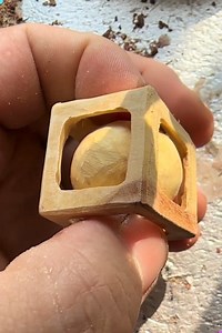 21K views · 143 reactions | 蝹✨ Carving a Sphere Inside a Cube – Mesmerizing Process!  | Creative Inspiration For You | Facebook