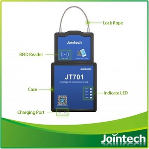 [Hot Item] Container Lock Electronic GPS Tracker with RFID Driver ID Card