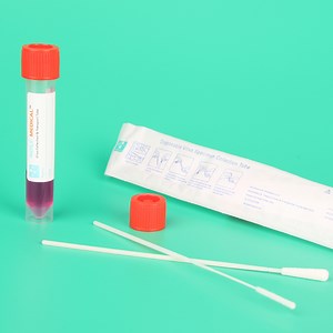 [Hot Item] Disposable Virus Flocked Sample Transport Medium Oral or Nasal Sampling Swab