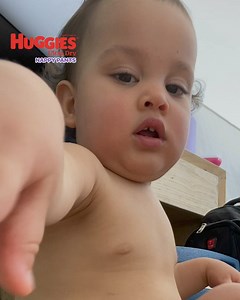 Hey baby, do you want soft, smooth skin? Try our NEW Nappy Pants Rapid-Dry Technology! Wet to dry in 10 seconds, to help keep your skin smooth & soft. ❤️ | Huggies