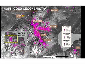 Brixton Metals Provides Exploration Plans for Gold and Copper Drill Targets for its Fully Funded 2025 Program at its Thorn Project