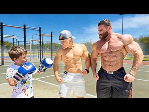 Little Boxer Kid Confronted Angry Bodybuilders!