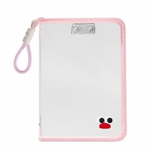 [Hot Item] Cute Printed Large Folder Envelope Hanging Transparent Storage File Bag for Kits