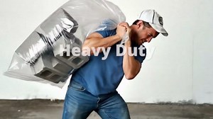 Interplas 55-Gallon Drum Liners – Extra-Durable 4 Mil LDPE – 38"x65" 150 Liners – Heavy-Duty Protection for Industrial & Bulk Storage.