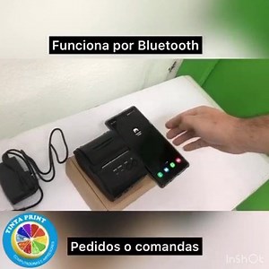 MINI IMPRESOR TERMICO BLUETOOtH $75 IDEAL PARA: Factura...