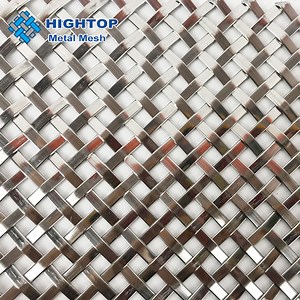 [Hot Item] Square Hole Stainless Steel Architectural Decorative Metal Mesh Panels for Concert Halls