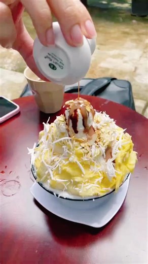 🍧 Bingsu Sầu Riêng ngon xỉu - nhức cái nách
