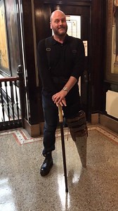 Our Captain Ahab, Richard Cox, shares the process of putting on the wooden peg leg - affectionately called Peggy Sue - for the production of Moby-Dick Don't miss the Chicago Premeire! Tickets at bit.ly/COT_Moby-Dick | Chicago Opera Theater