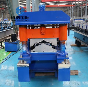 [Hot Item] Hydraulic Cutting Metal Roof Ridge Cap Panel Cold Roll Forming Machine