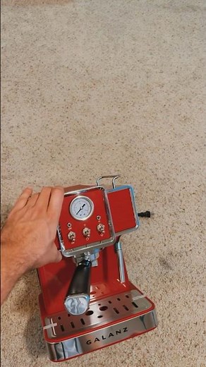 Galanz Retro Espresso Maker unpacking