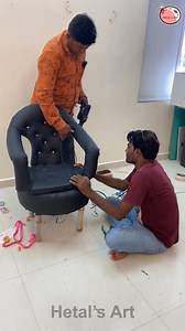 Reuse and recycle old chair and tyres - sustainable & creative ways to chair making #diy | Hetal's Art