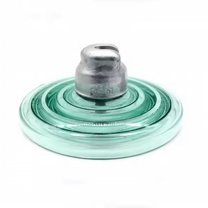 [Hot Item] Glass Suspension Insulators with Zinc Sleeve U40b for High Voltage Transmission Lines