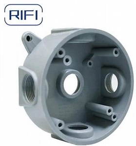 [Hot Item] 3/4" Outlet Hole Round Weatherproof Junction Electrical Box