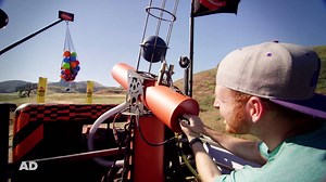 Nailed it! 🎯🎉 #KidsChoiceSports See how the Hot Shots Challenge came together with Dude Perfect and Capri Sun: http://at.nick.com/2sOYisB | Nickelodeon