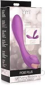 Inmi Pose Plus Bendable Pulsing Silicone Vibrator