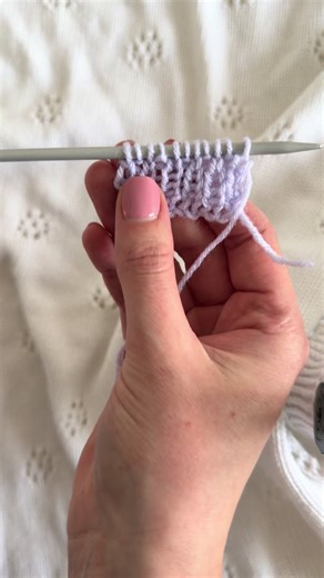 How to Knit a One-by-One Ribbed Stitch