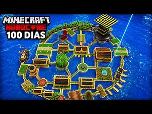 I Survived 100 Days in an ALL-OCEAN World in Minecraft Hardcore
