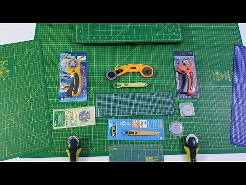 Circle cutters and cutting mats