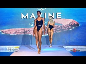 M A X I N E YACHTWEAR | Official Miami Swim Week 2022 | Swimwear Bikini Models