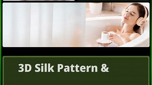 Waterproof EVA Shower Window Curtain 3D Frosted for Privacy, 40 x 36 inch Bpa-Free Vinyl Shower Curtain Liner Small with 2 Large Magnets, Mini Plastic Bathroom Window Curtain Translucent